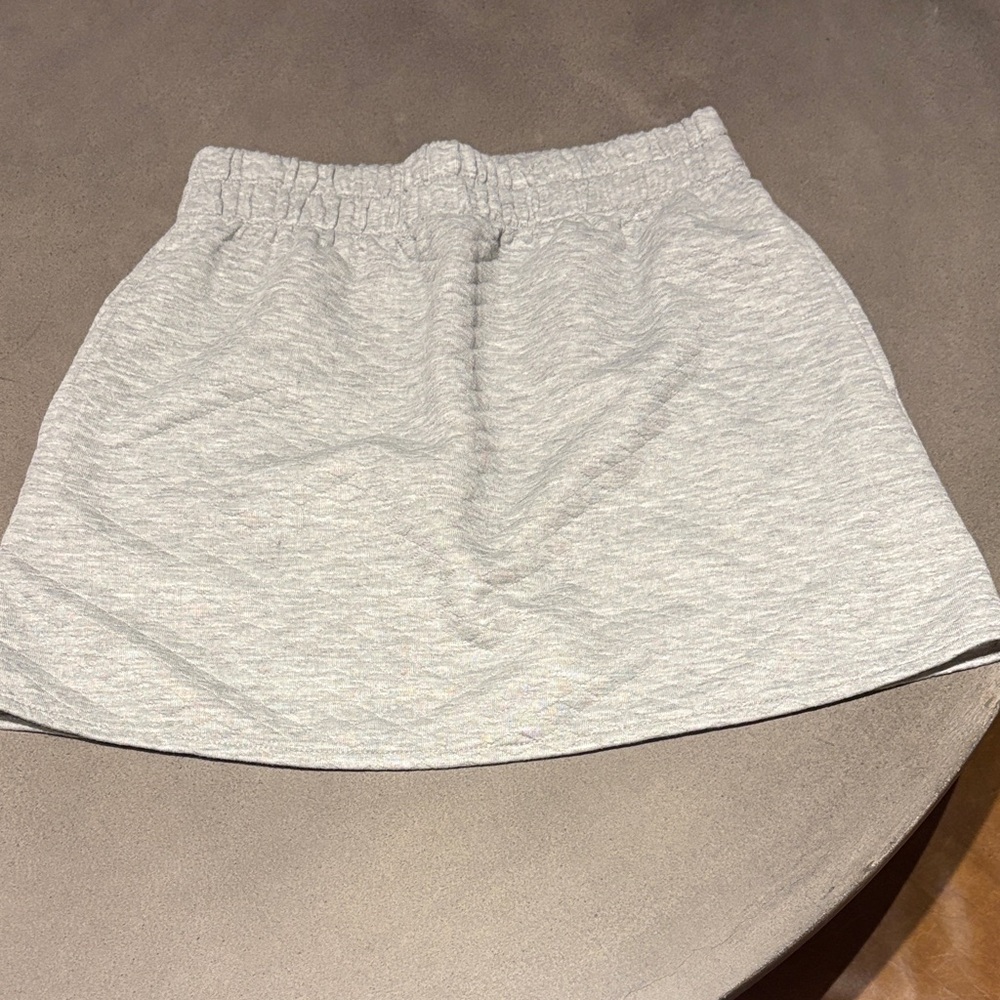 Quilted Gray Women's Skirt